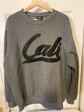 Original Deluxe Men’s Sz 2XL Cali Gray Sweatshirt